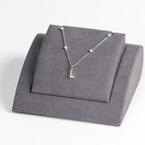 Osmium Letter with diamonds by the yard-The Diamond Setter