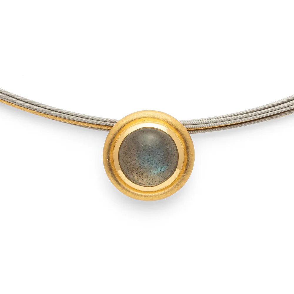 Pendant Lovely Labradorite-The Diamond Setter