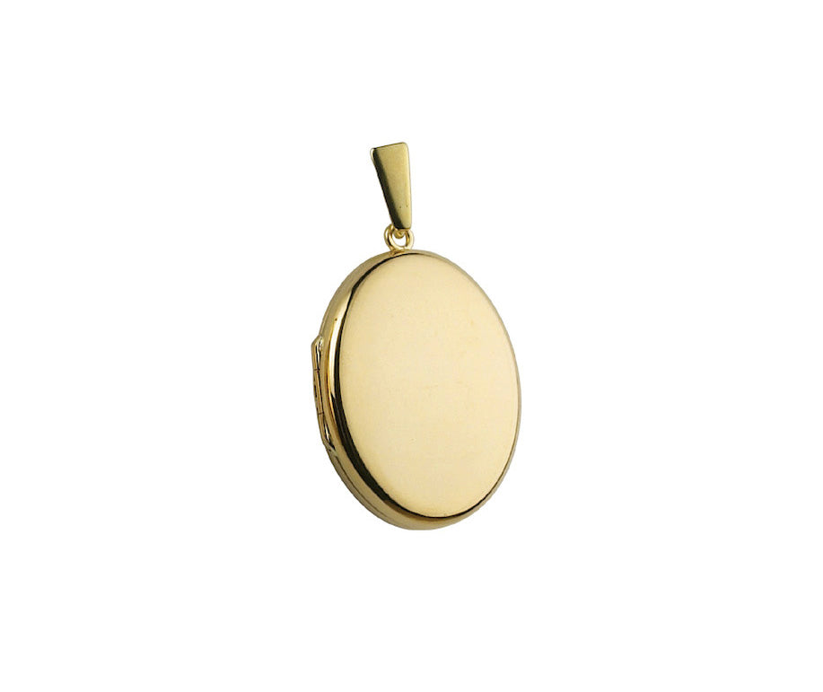 Engravable Oval Locket-The Diamond Setter
