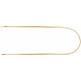 Reversible Diamond-Cut Snake 18" Chain-The Diamond Setter