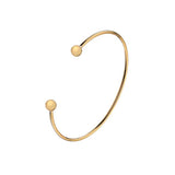 9ct Yellow Gold Torque Bangle-The Diamond Setter