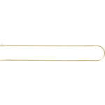 Solid gold Serpentine 16" Chain-The Diamond Setter
