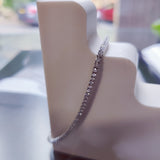 2.17ct tennis bracelet with natural diamonds-The Diamond Setter