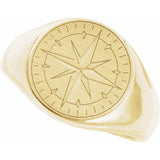 Compass Signet Ring-Ring-The Diamond Setter