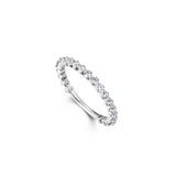 Eternity Ring with round diamonds-The Diamond Setter
