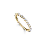 Eternity Ring with round diamonds-The Diamond Setter
