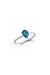 Blue Topaz Ring-The Diamond Setter
