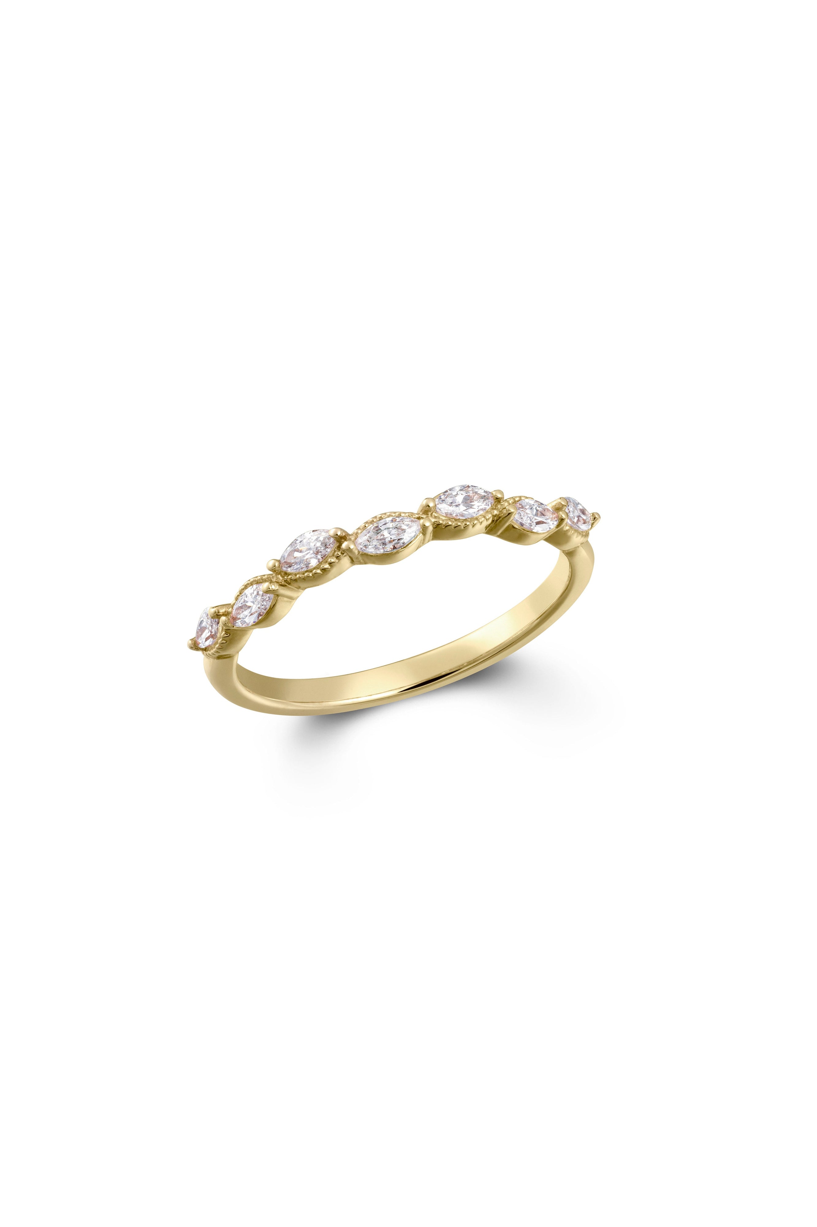 Dancing Marquise Eternity Ring-The Diamond Setter