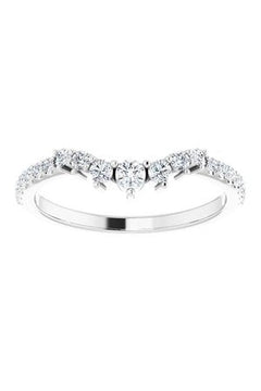 Angetenar - Diamond Set Contoured Band-The Diamond Setter