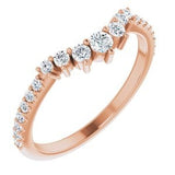 Angetenar - Diamond Set Contoured Band-The Diamond Setter
