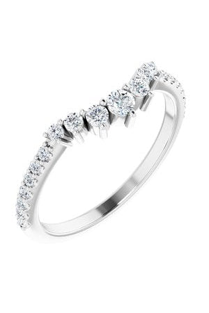 Angetenar - Diamond Set Contoured Band-The Diamond Setter