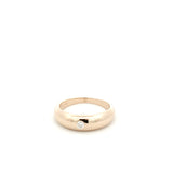 Dome Ring with platinum jubilee hallmark-The Diamond Setter