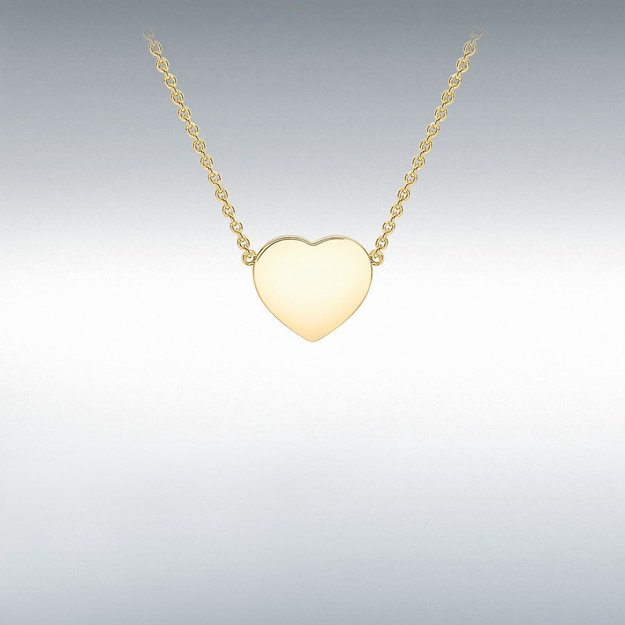 Engravable Heart Pendant-The Diamond Setter