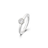 Hex Diamond Engagement Ring-The Diamond Setter
