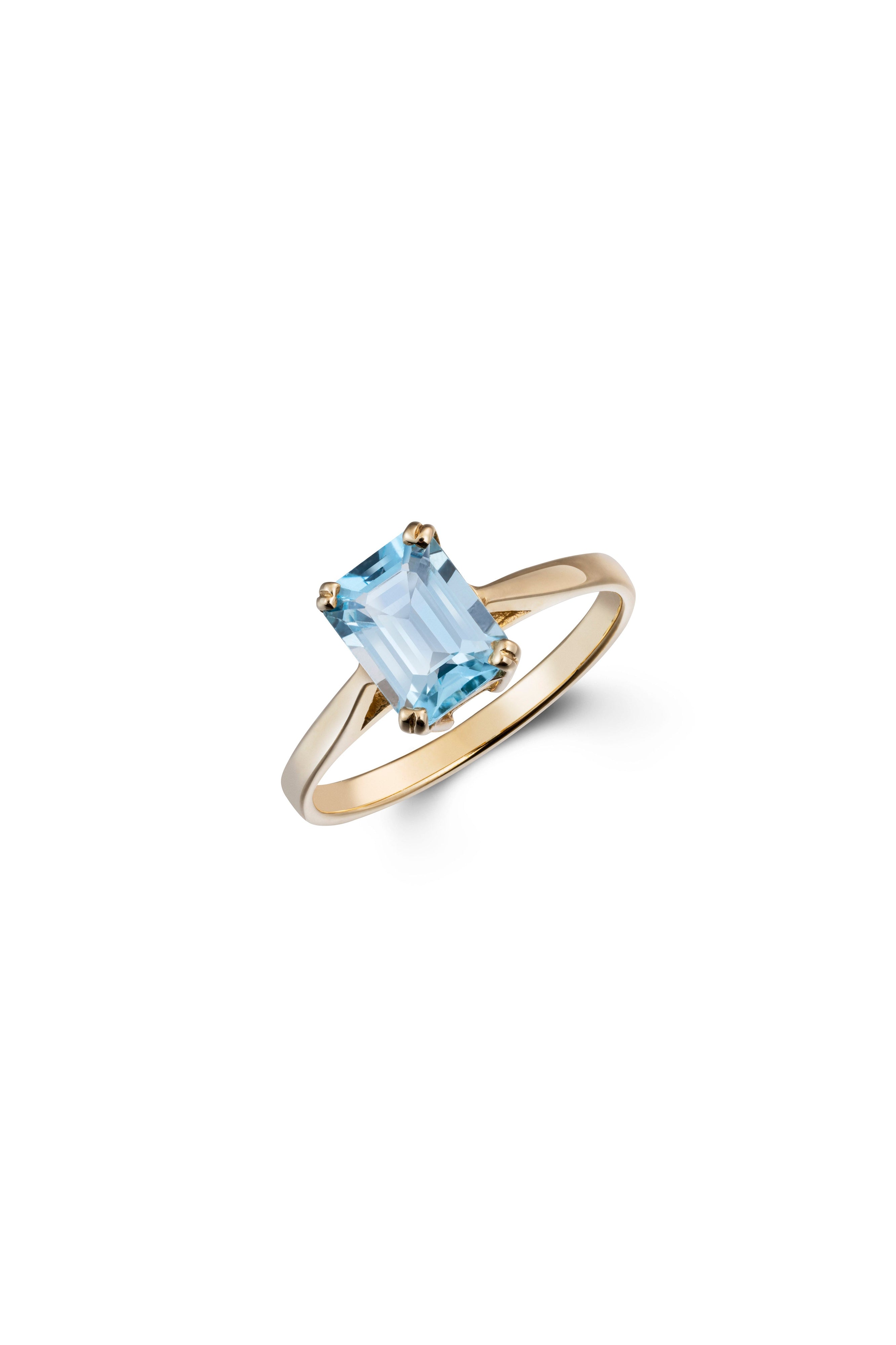 Sky Blue Topaz Dress Ring-The Diamond Setter