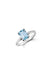 Sky Blue Topaz Dress Ring-The Diamond Setter