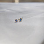Micro Bezel Set Earrings-The Diamond Setter