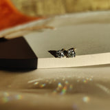 Diamond Stud Earrings in 9ct gold-The Diamond Setter
