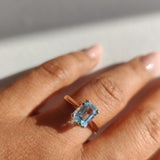 Sky Blue Topaz Dress Ring-The Diamond Setter