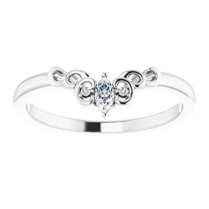 ALCYONE - Sculptural-Inspired Contour Band-The Diamond Setter