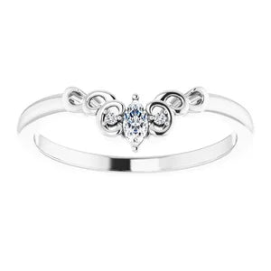 ALCYONE - Sculptural-Inspired Contour Band-The Diamond Setter