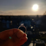 Classic Diamond Solitaire Engagement Ring-The Diamond Setter