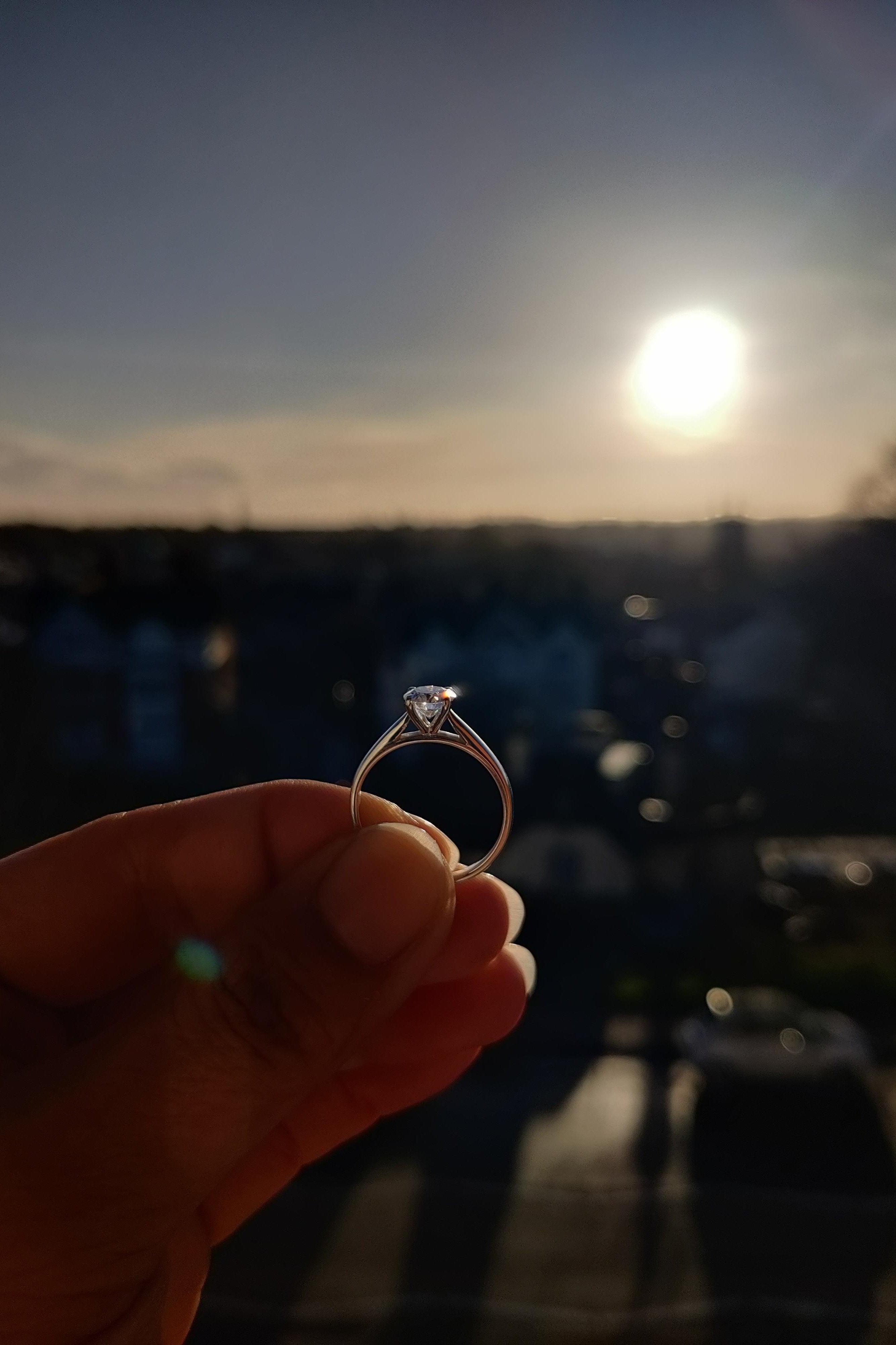 Classic Diamond Solitaire Engagement Ring-The Diamond Setter
