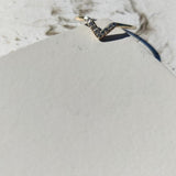 Emily Stacking Ring with Blue Marquise Sapphire-The Diamond Setter