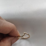 Heart and Wishbone Ring-The Diamond Setter