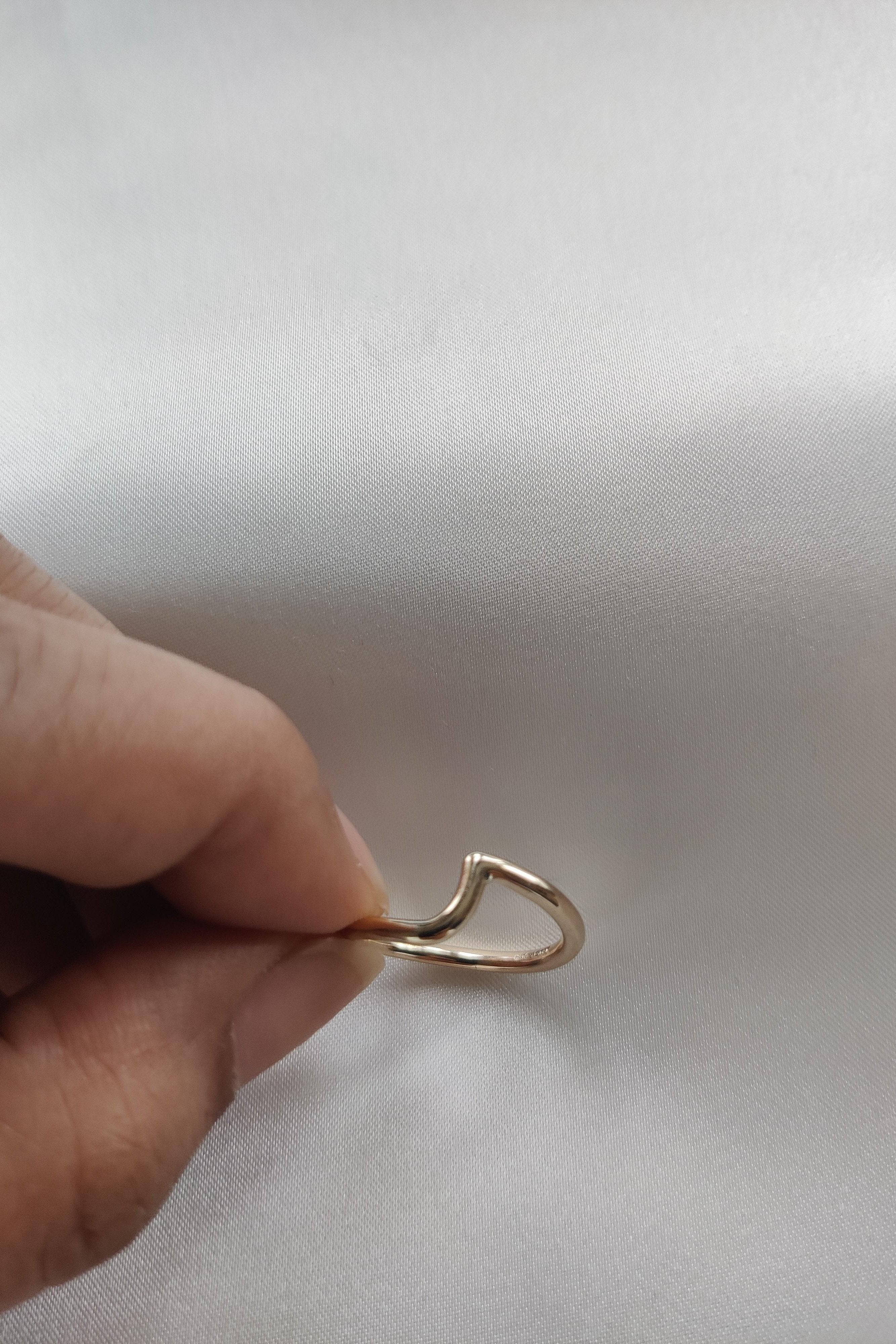 Heart and Wishbone Ring-The Diamond Setter