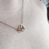 Linked Souls Gold Pendant-The Diamond Setter