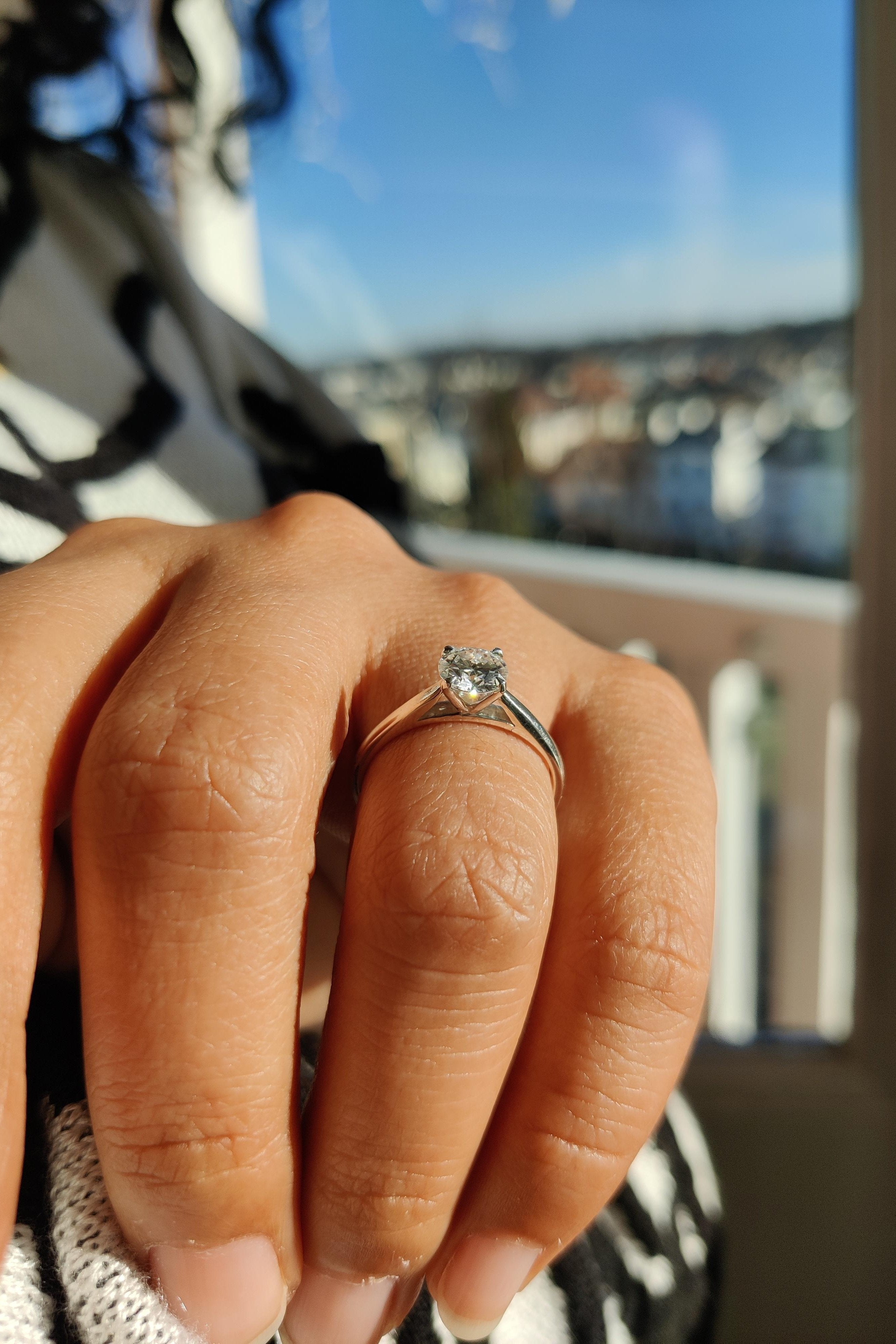 Classic Diamond Solitaire Engagement Ring-The Diamond Setter