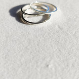 Dainty Stacking Ring with Stunning White Diamond-The Diamond Setter