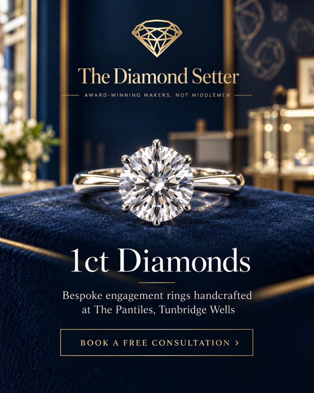What does a 1 carat diamond cost in the UK, and what actually changes the price?