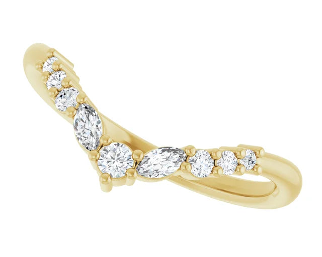 Can I have a wedding band made to fit my engagement ring?