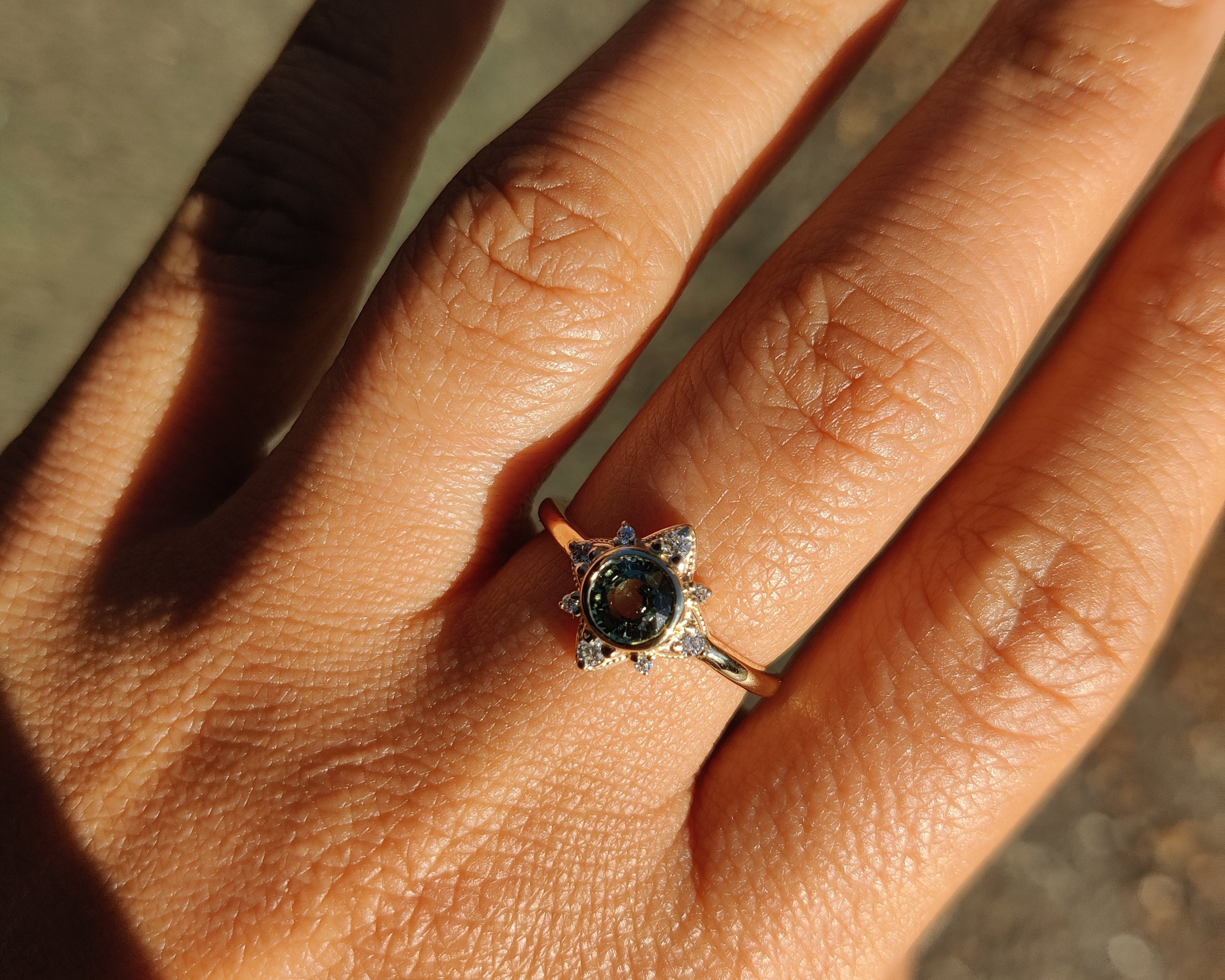 Blue, teal or parti: choosing the colour of a sapphire engagement ring