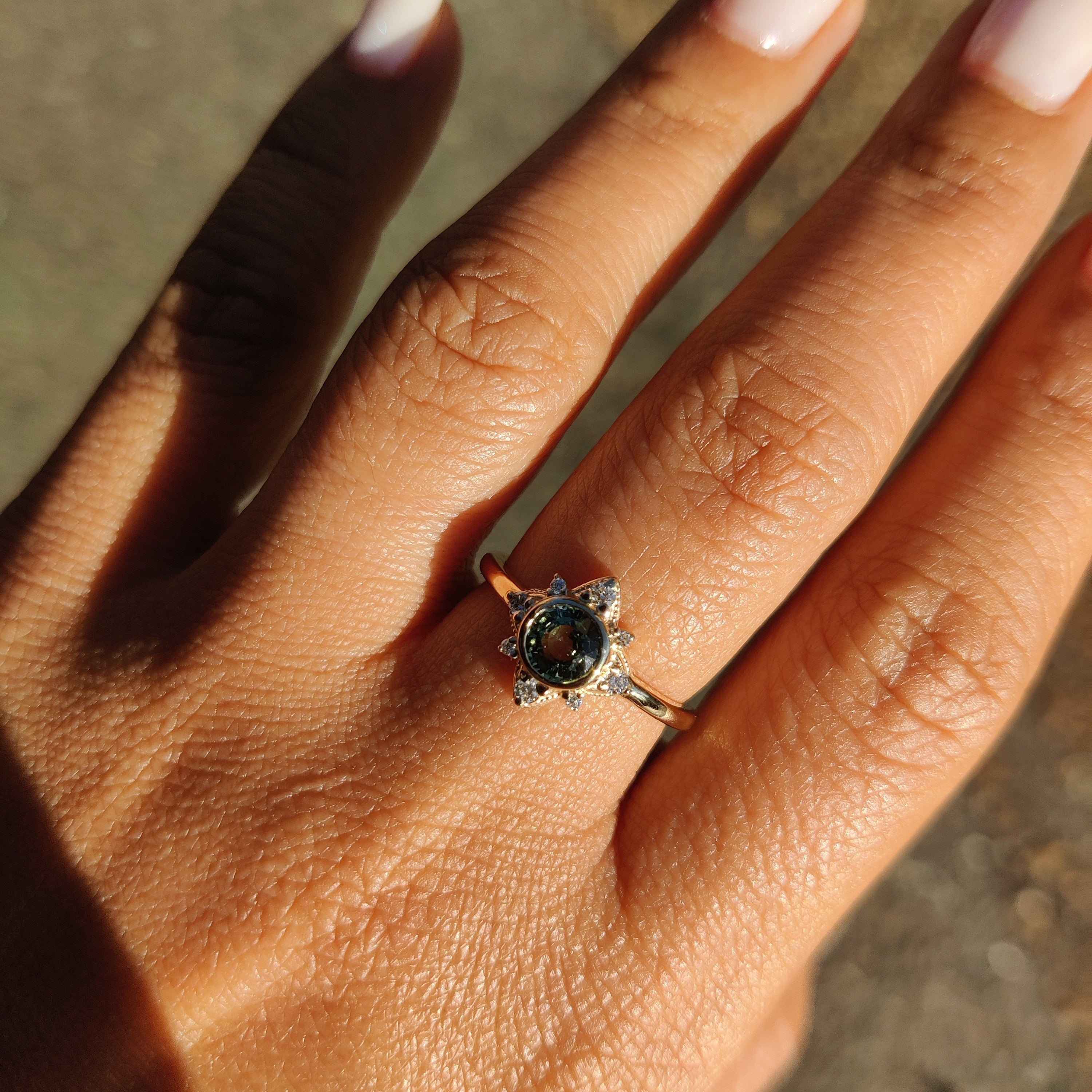 Blue, teal or parti: choosing the colour of a sapphire engagement ring