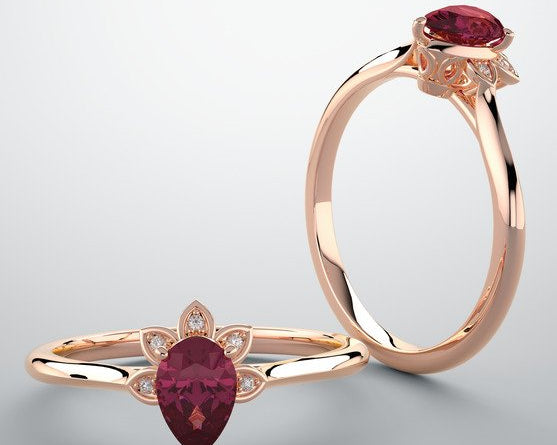 Ruby engagement rings and jewellery: what to know before choosing July's birthstone