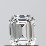 0.52ct Emerald Lab Grown Diamond (Colour D, Clarity VVS2, IGI Certified)-diamond-The Diamond Setter