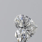 1.00ct Heart Natural Diamond (Colour F, Clarity IF, GIA Certified)