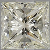 1.01ct Princess Natural Diamond (Colour J, Clarity VVS1, Cut EX, IGI Certified)