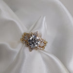 18ct Yellow Gold Stacking Ring Set-The Diamond Setter