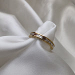 18ct Yellow Gold Full Eternity Ring with 1.57ctw Baguette-Cut Lab-Grown Diamond-The Diamond Setter