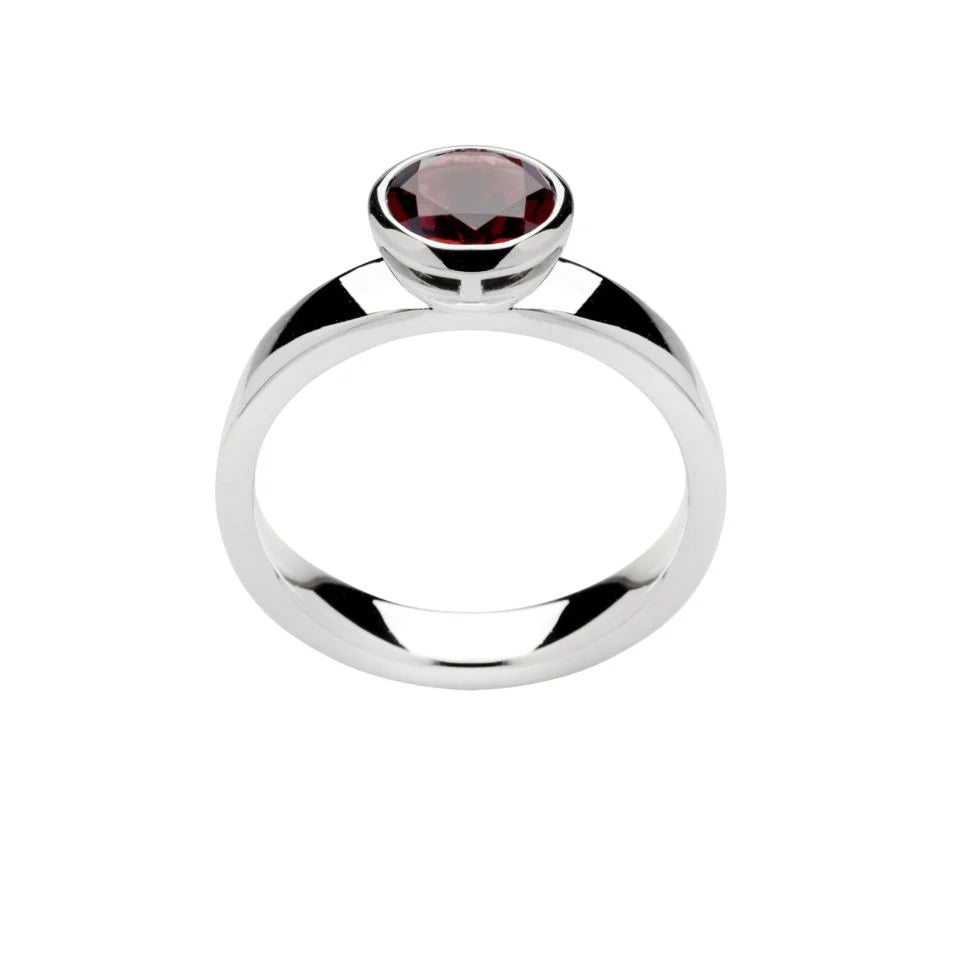 Ring Lady in Red-The Diamond Setter