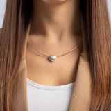 Diamond Row Pendant-The Diamond Setter