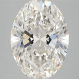3.50ct Oval Lab Grown Diamond (Colour G, Clarity VS2, IGI Certified)