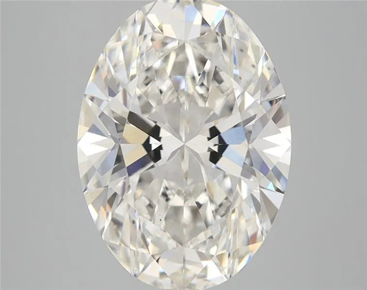 3.50ct Oval Lab Grown Diamond (Colour G, Clarity VS2, IGI Certified)