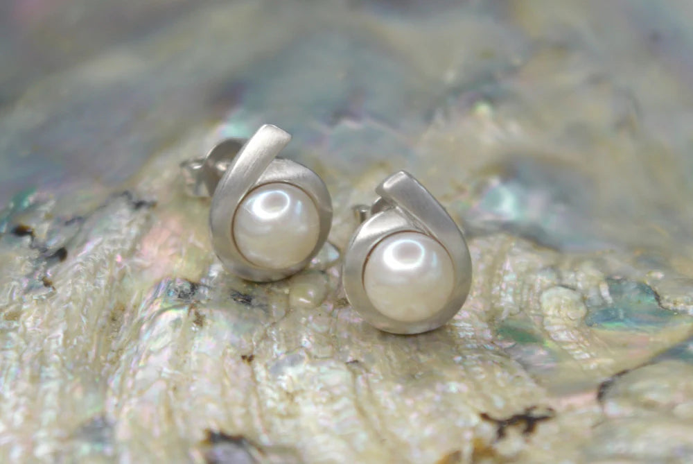 sensual & feminine - Stud Earrings-The Diamond Setter