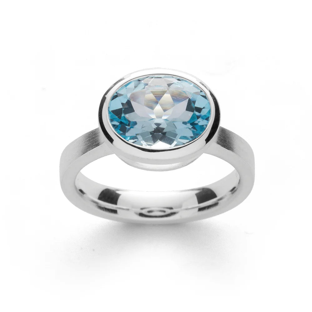 Ring Blue Fascination-The Diamond Setter