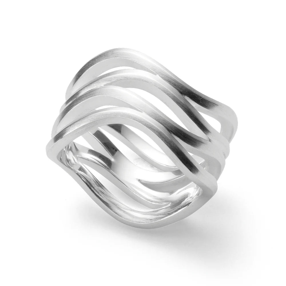 Ring Wild Waves-The Diamond Setter